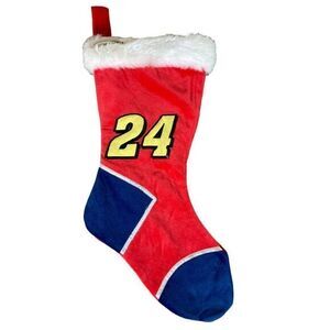 Jeff Gordon Christmas Stocking #24 Nascar Holiday Team‎ Car New Red Racing